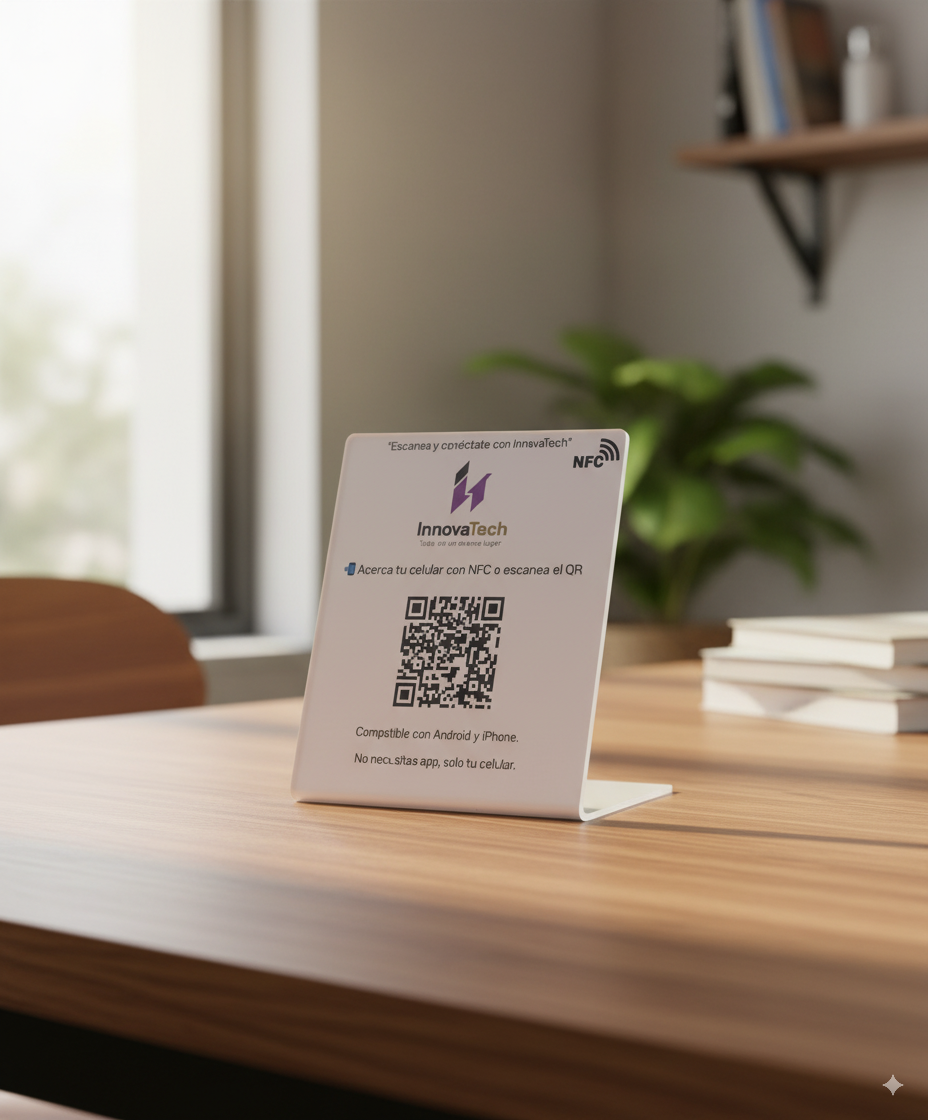 Hablador NFC para reseñas