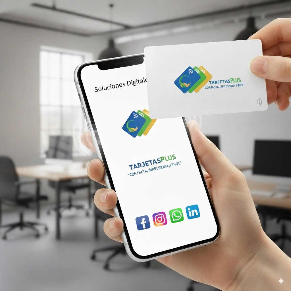 Acerca tu tarjeta al celular